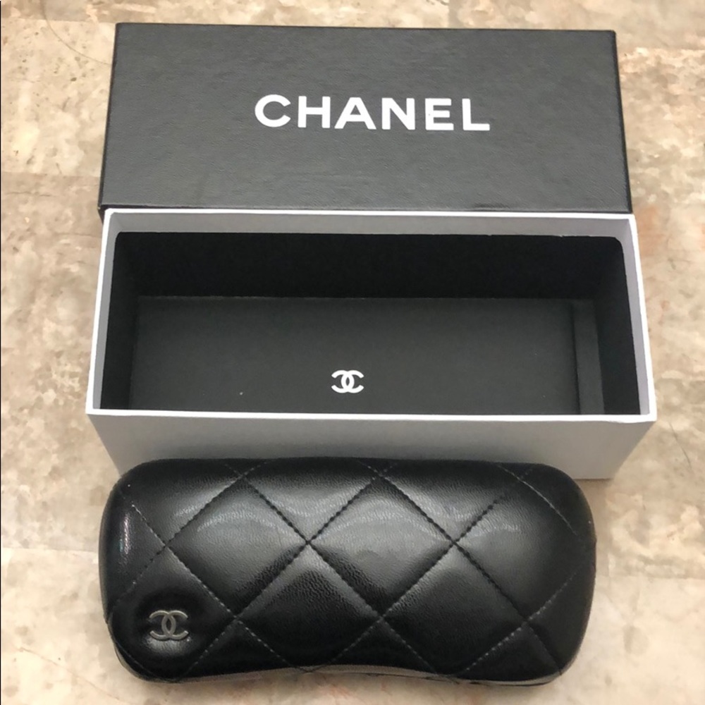 Chanel Sunglass Case and Box